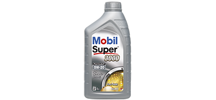 Mobil Super 3000 Formula F 5W-20 product shot