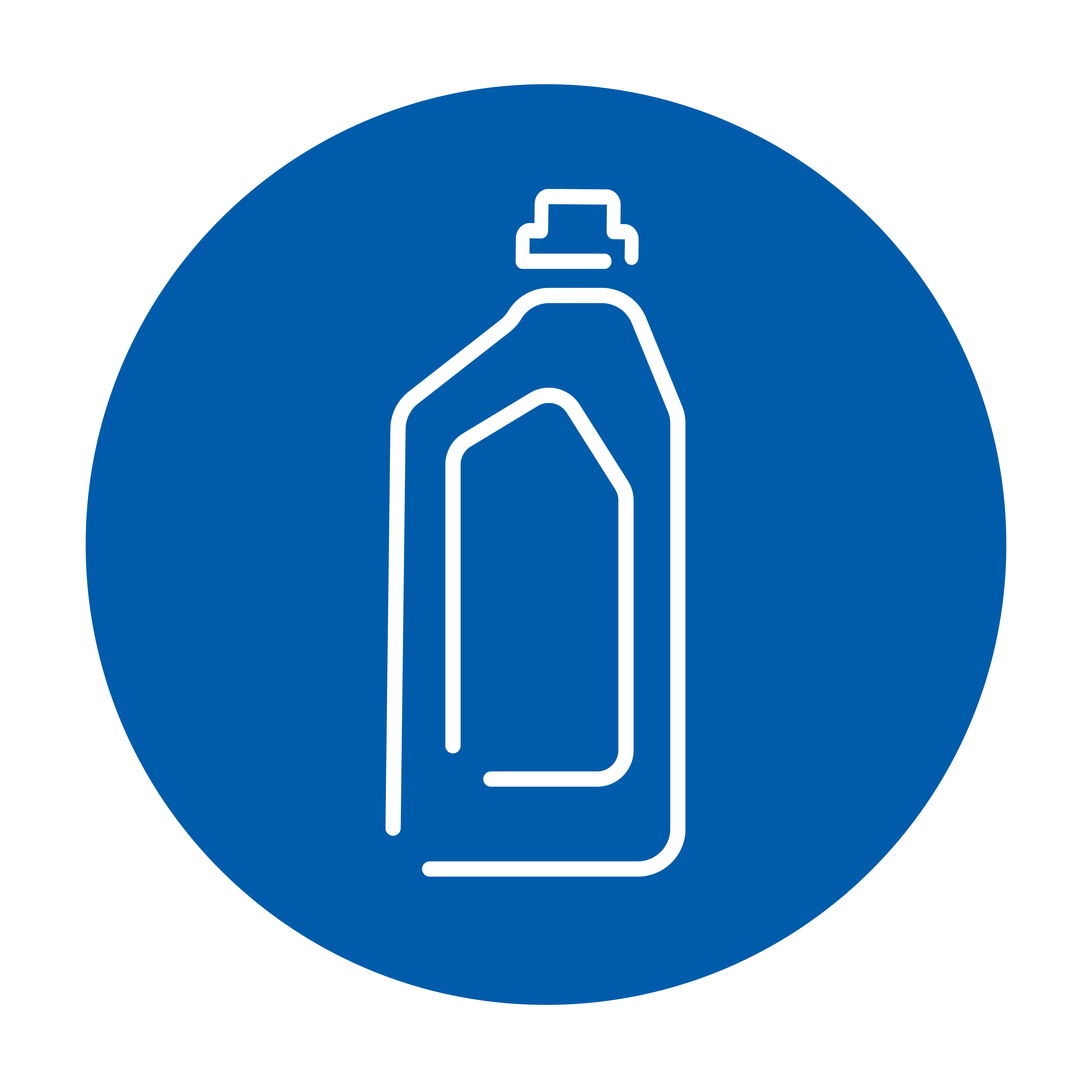 Drawing of a 1l bottle 